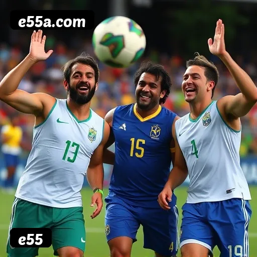 App Mobile e55 - Jogue em Qualquer Lugar no Seu Smartphone